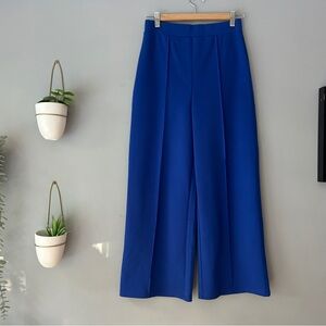 Wide leg cropped pants